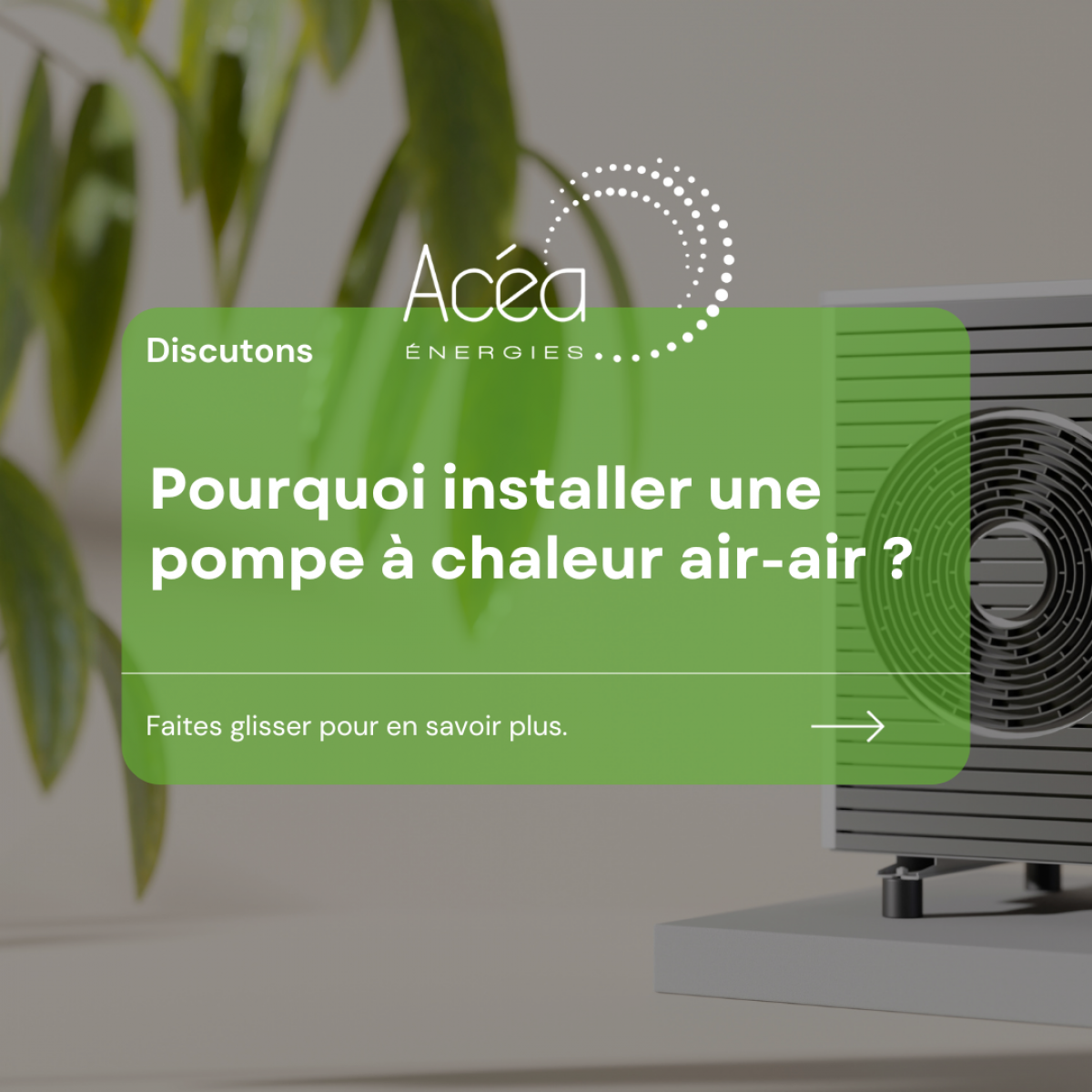 installation pompe à chaleur air-air les avantages Montpellier