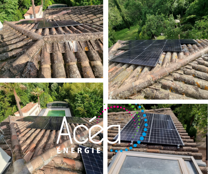 Installation de panneaux  photovoltaïques à Montarnaud, proche Montpellier