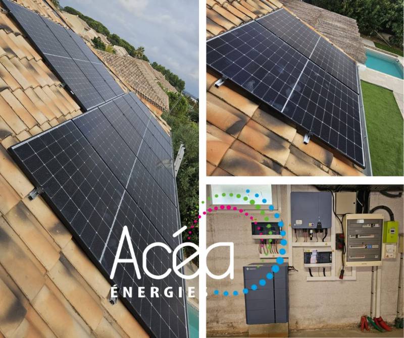 Installation photovoltaïque de 10 kWc à Béziers – Autoconsommation avec stockage