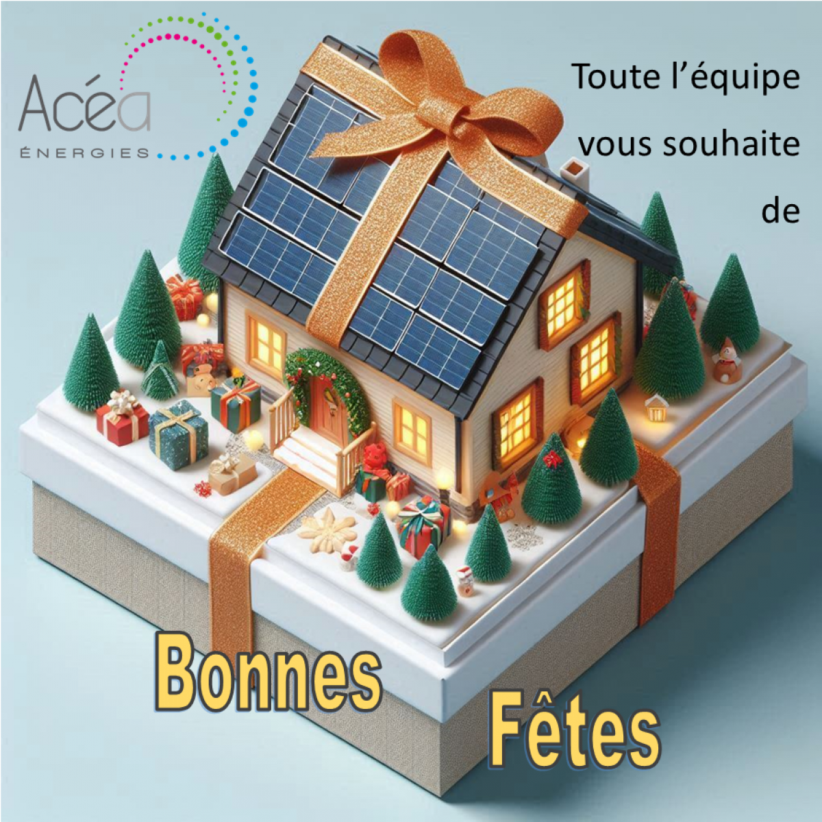 ACEA ENERGIES vous souhaite de bonnes fêtes