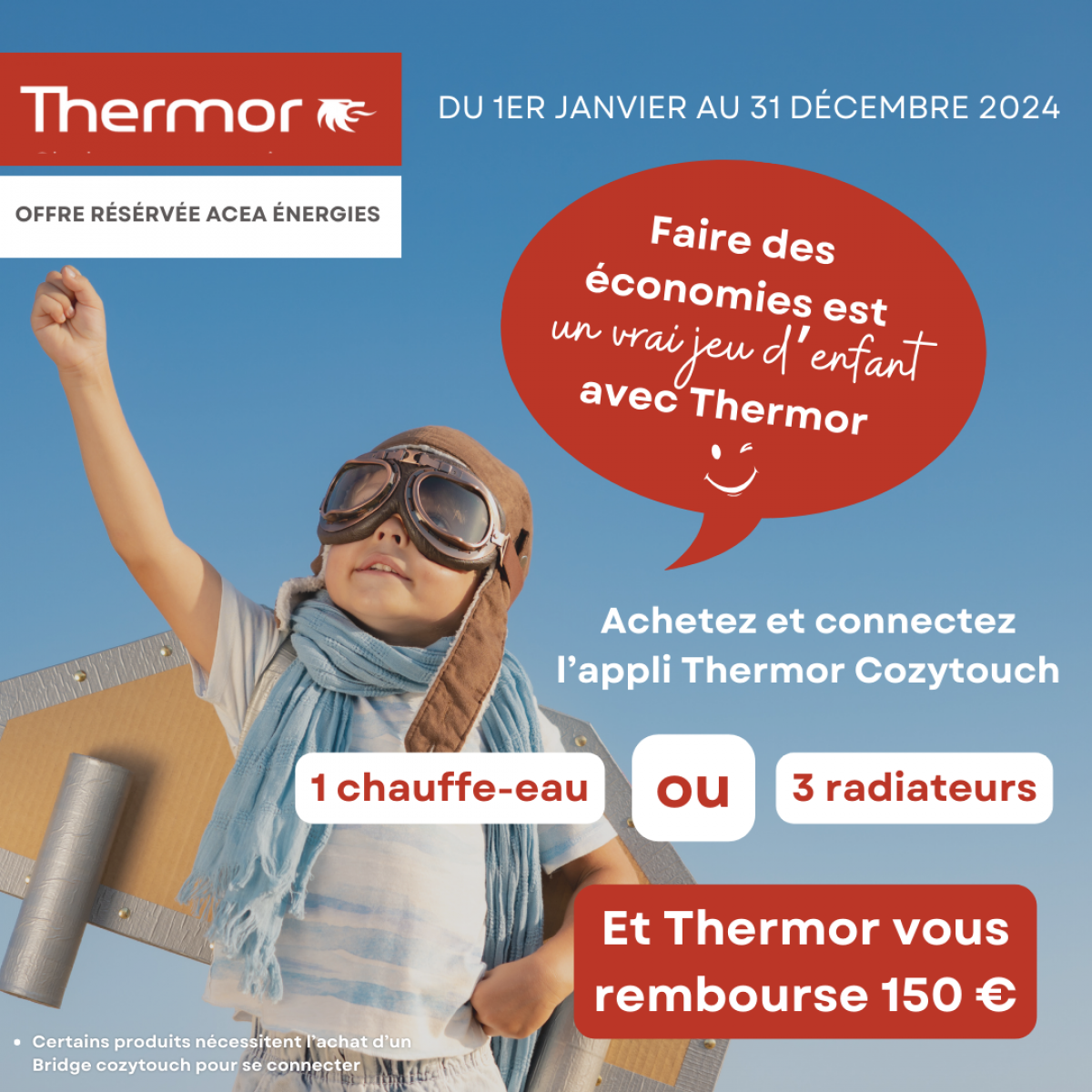 Offre chauffe eau thermor Montpellier Acea Energies